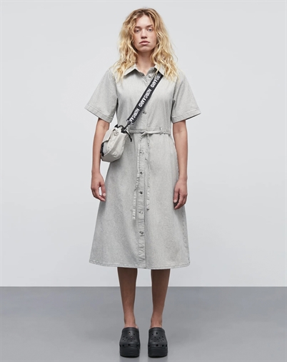 Mads Nørgaard - Bromi Svana Kjole - Four Leaf Clover/Whitecap Grey